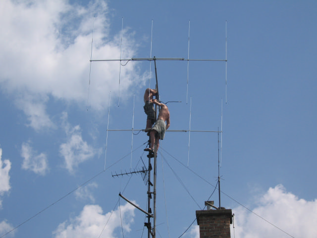 2x5 elemes Yagi - 6m