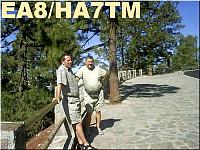 2003 - EA8/HA7TM - Kanári szigetek