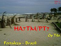 2005 - HA7TM/PT7 - Brazília