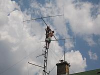 Fotó – 2x5 elemes Yagi - 6m