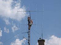 Fotó – 2x5 elemes Yagi - 6m