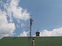 Fotó – 2x5 elemes Yagi - 6m